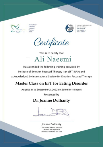 دوره تخصصی اختلالات خوردن